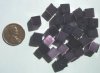 25 8mm Amethyst Fiber Optic Cubes
